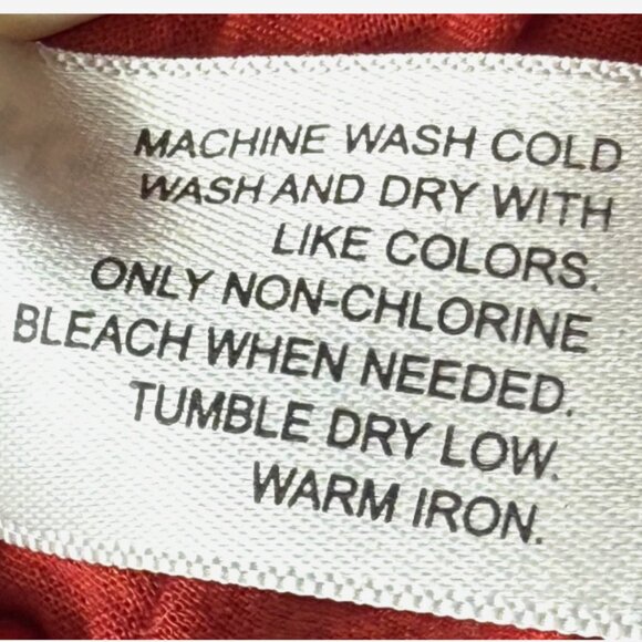 Vintage Y2K Old Navy Orange Gauze V-Neck Sleeveless Mini Sundress Women’s Small - Picture 5 of 7